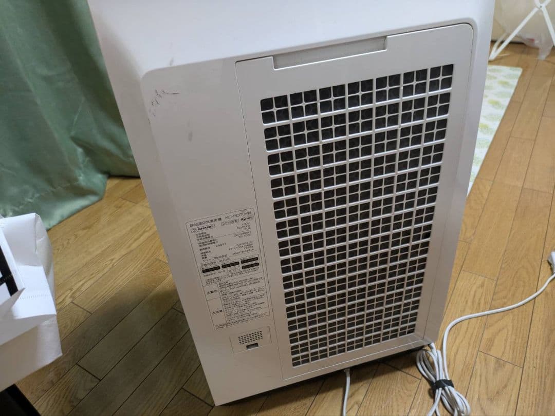 除加湿空気清浄機 【中古】 SHARP シャープ KC-HD70-W ホワイト