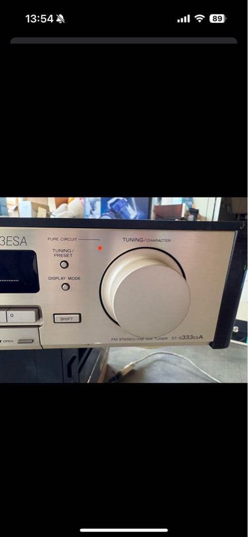 希少 美品 SONY ST-S333ES A FM/AMチューナー