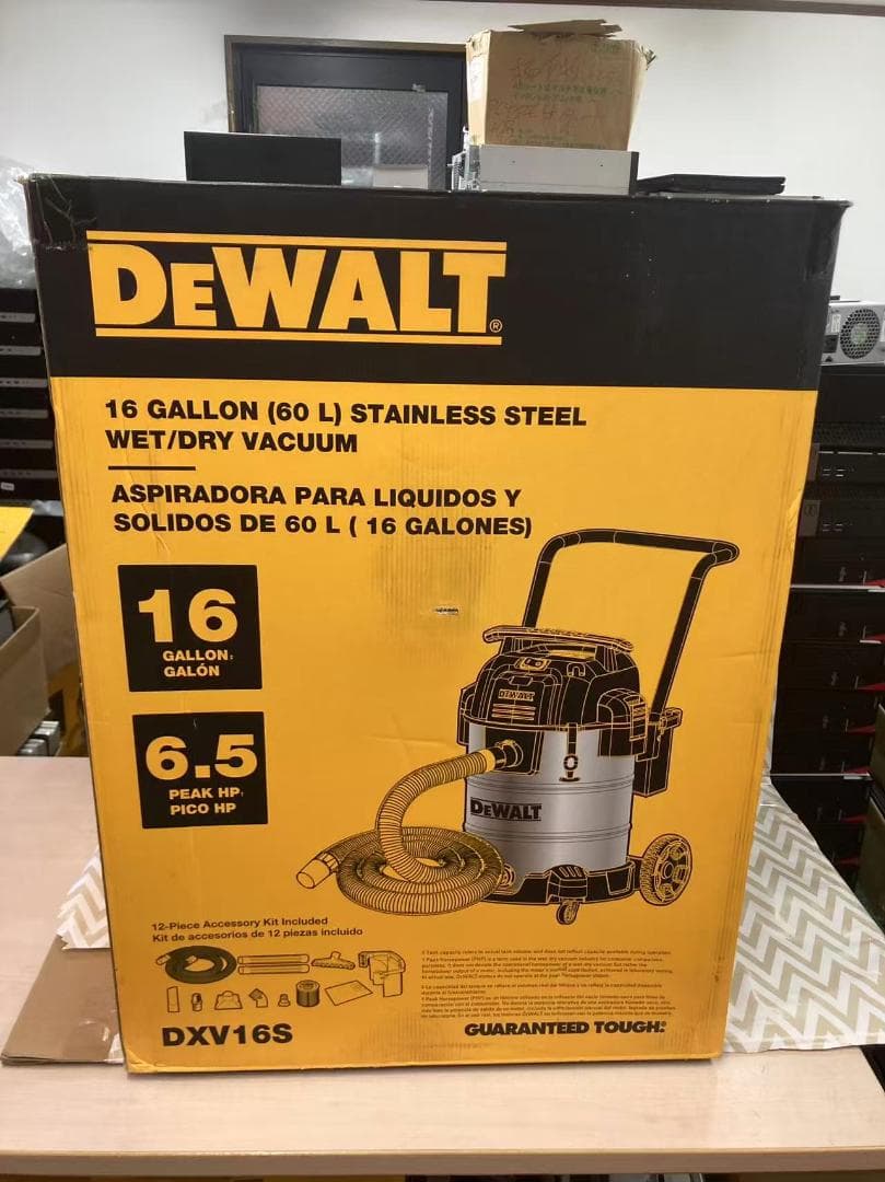 あ*も様 DEWALT 有ウェット ドライ掃除機 DXV16S 16ガロン