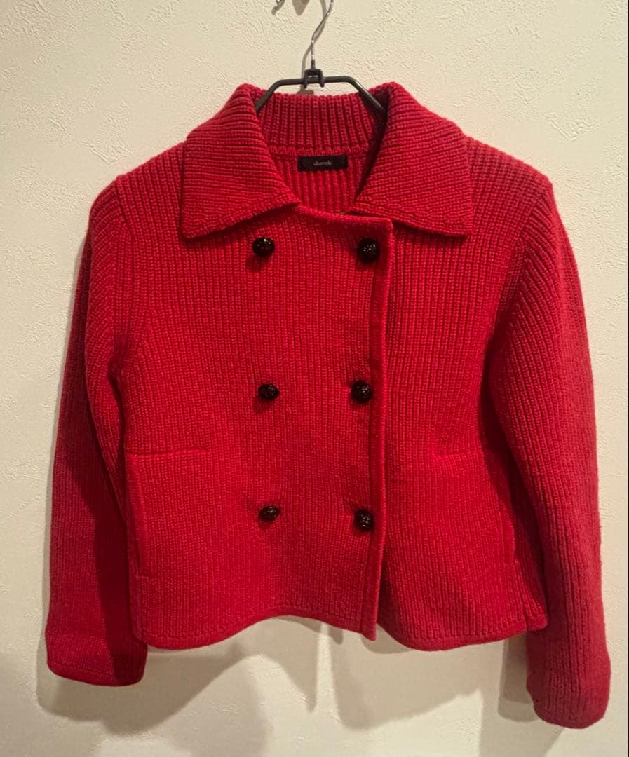 片畦ニットジャケット　アルアバイル