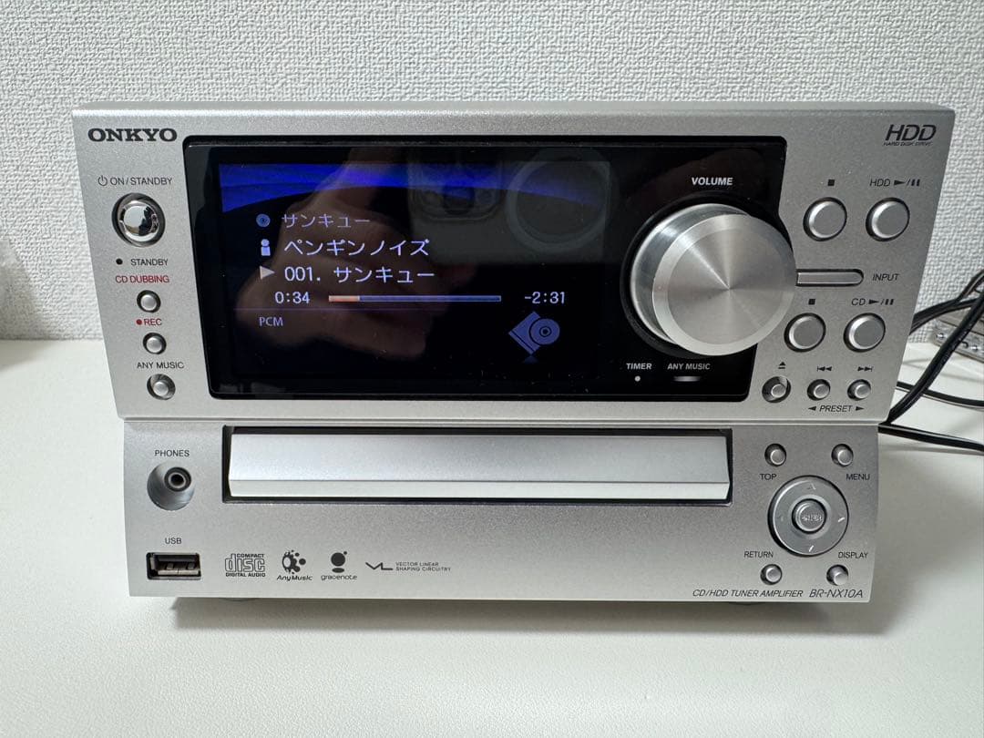 ラジオ・コンポ ONKYO BR-NX10A