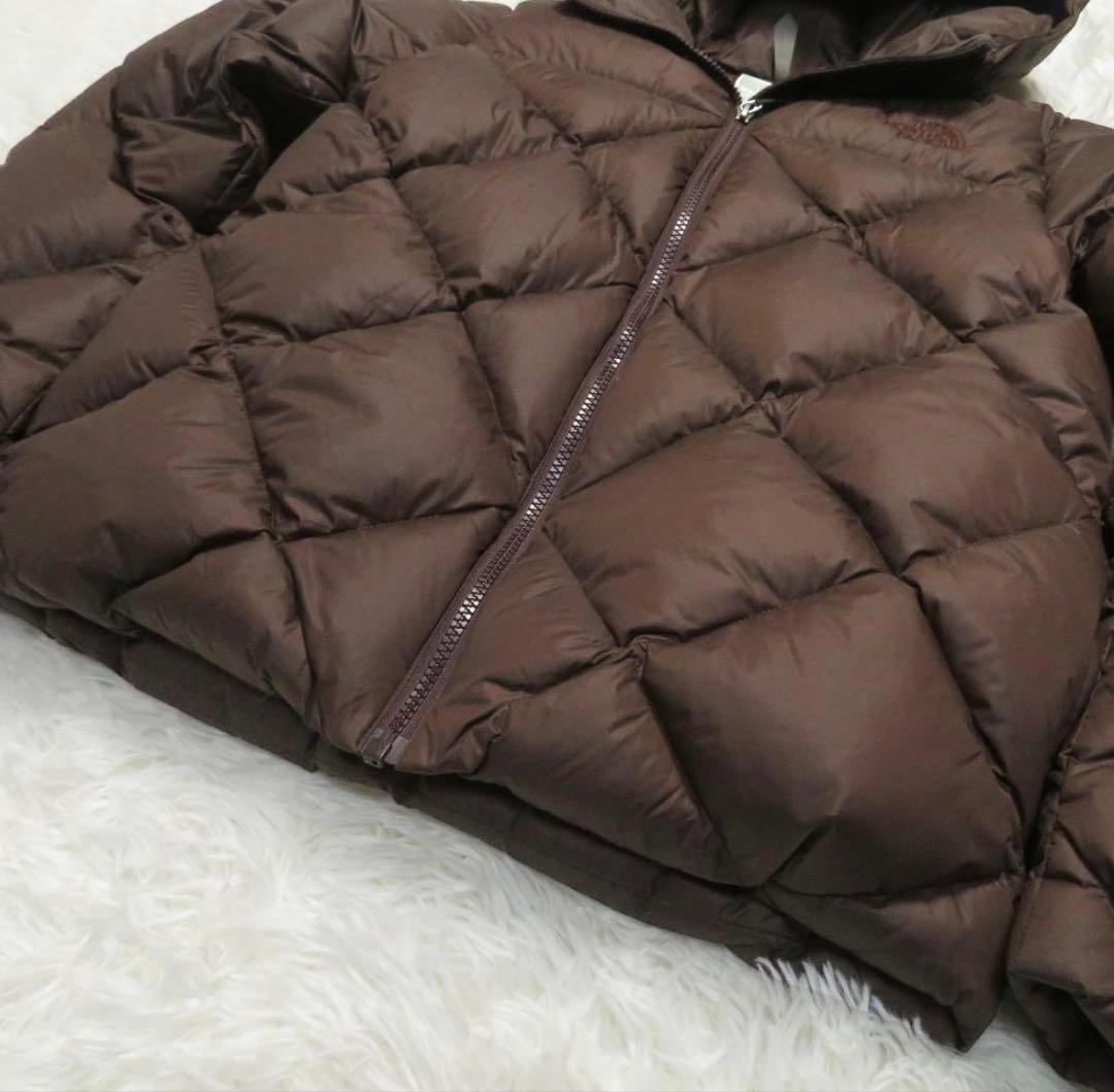らんらん♡THE NORTH FACE ブラウン ダウンジャケット M