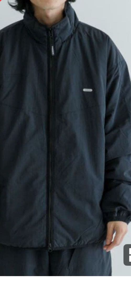 Farah ブラック ナイロンジャケット Lサイズ