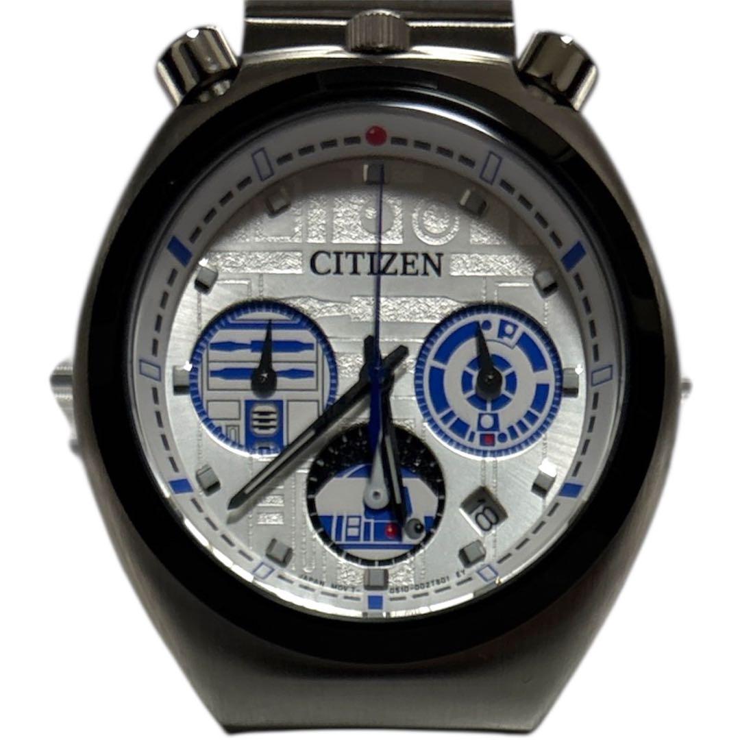 【美品】シチズン レコードレーベル ツノクロノ 限定　AN3666-51A