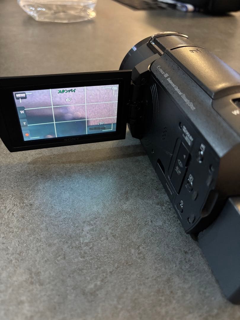 【中古/付属品多数】SONY FDR-AX45 4Kビデオカメラ