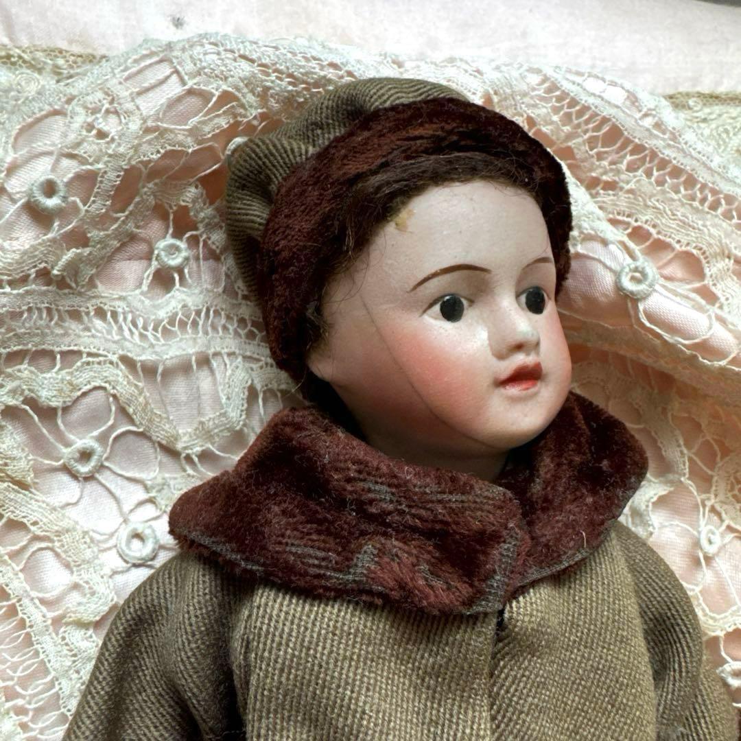 フランスアンティークドール　ビスクヘッドドール　ミニョネット　フレンチドール