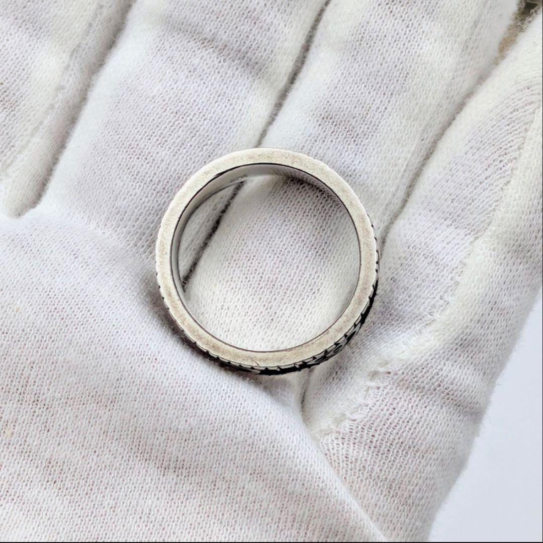 GUCCI GGロゴ シルバー バンドリング 21号