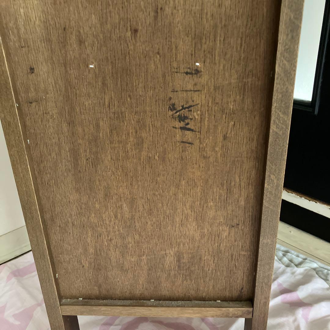 【再値下げ】起立木工　 電話台　花台　飾り棚　平成レトロ