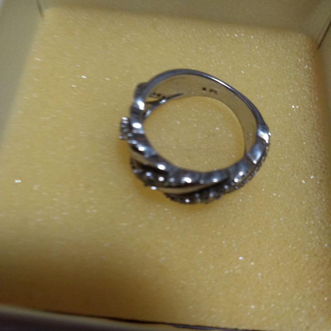 エステール　ゴージャスリング　プラチナシルバーPS