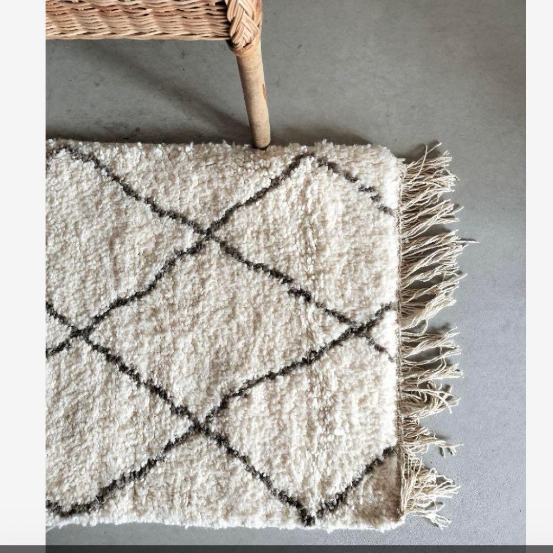 Riad  新品/グレージュダイヤ柄ベニワレン