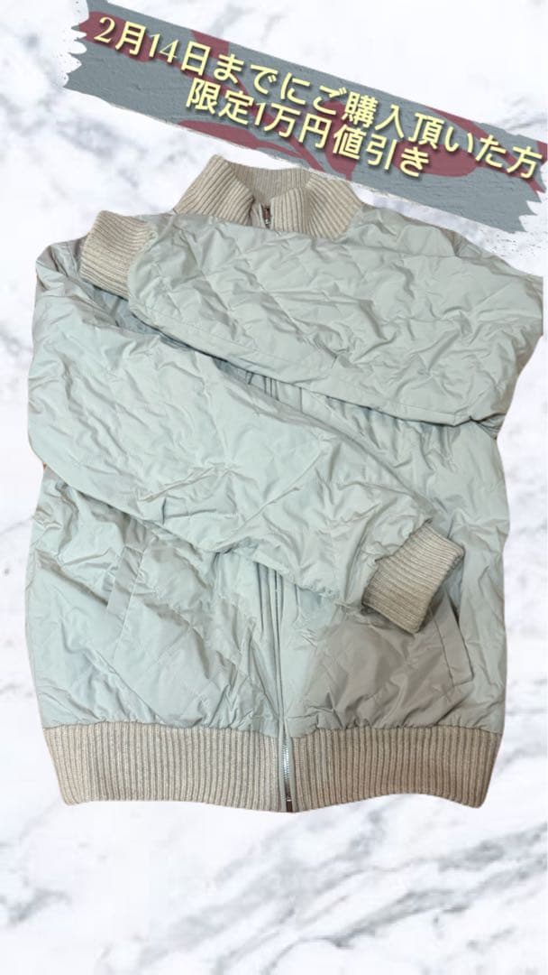 ロロピアーナ リバーシブル ニット ポリエステル カシミヤ100%