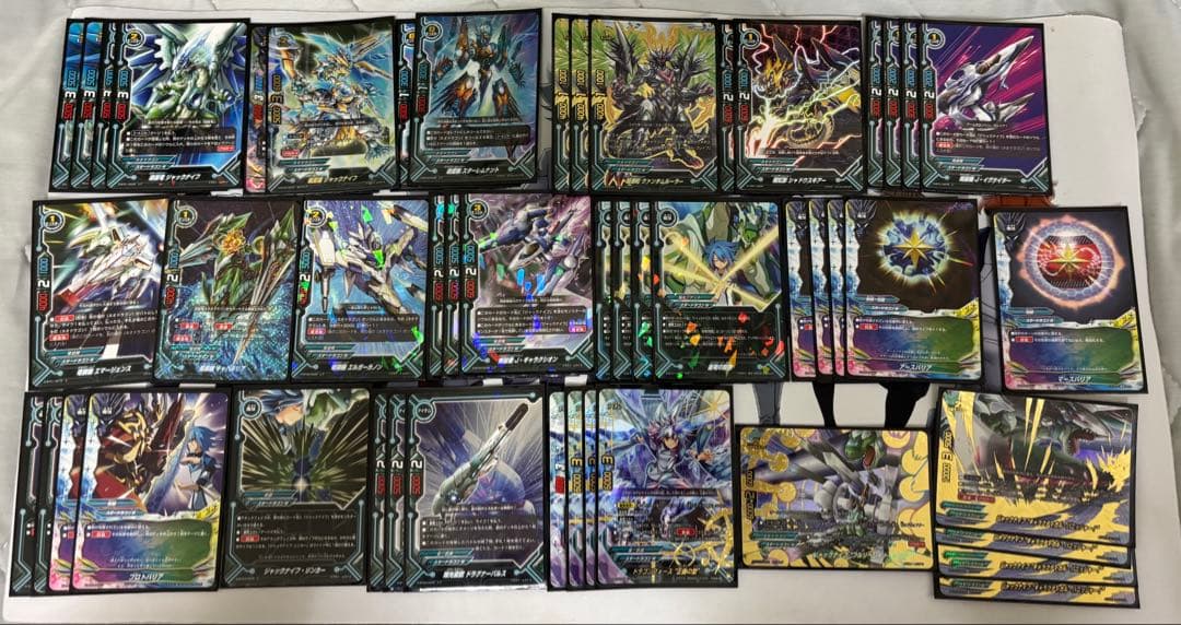 バディファイト　原作再現　ジャックナイフデッキ　 ドラゴンフォース正義の型タスク