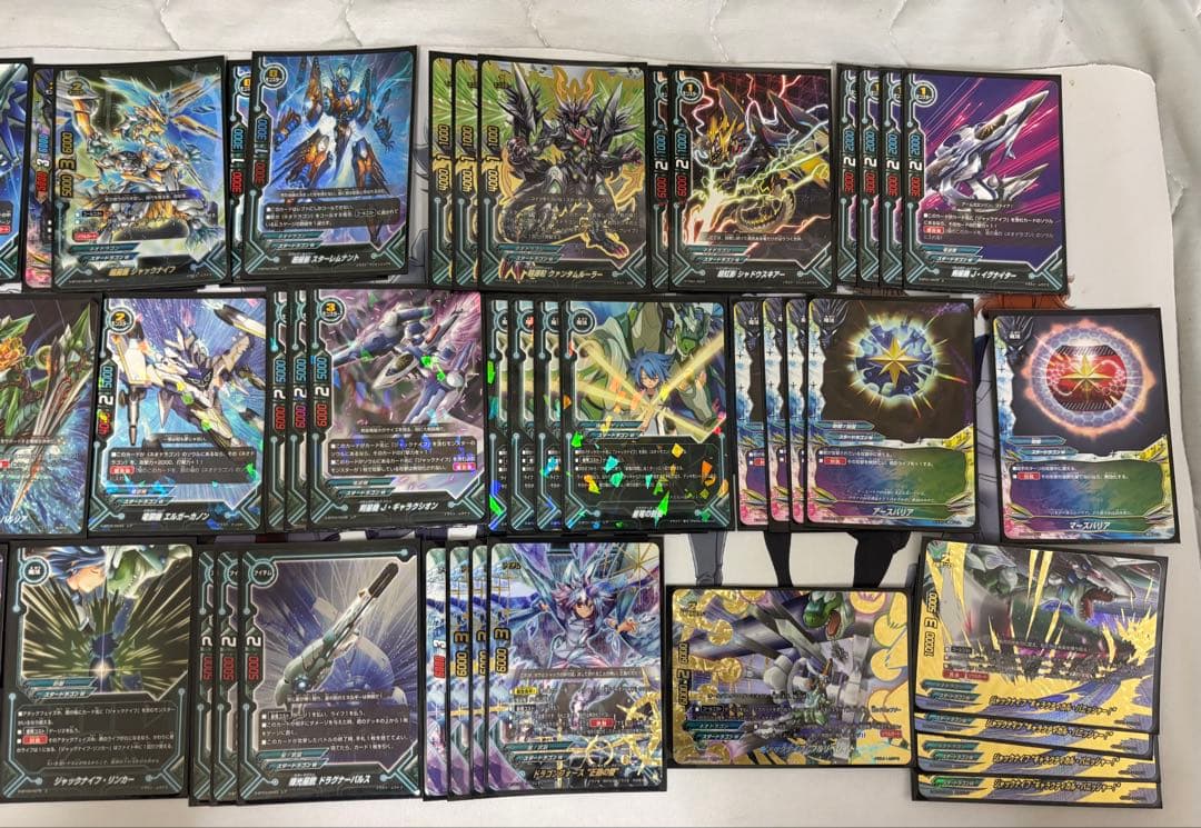 バディファイト　原作再現　ジャックナイフデッキ　 ドラゴンフォース正義の型タスク