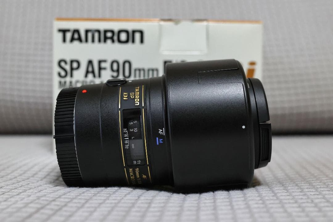 【美品】TAMRON SP AF 90mm F/2.8 マクロ EFマウント
