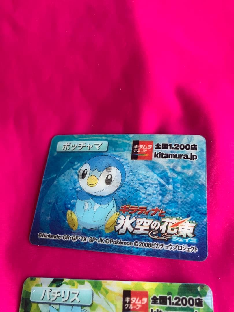 ポケモン 劇場版　氷空の花束3Dカード 10枚セット　2008 希少レア　新品❗️
