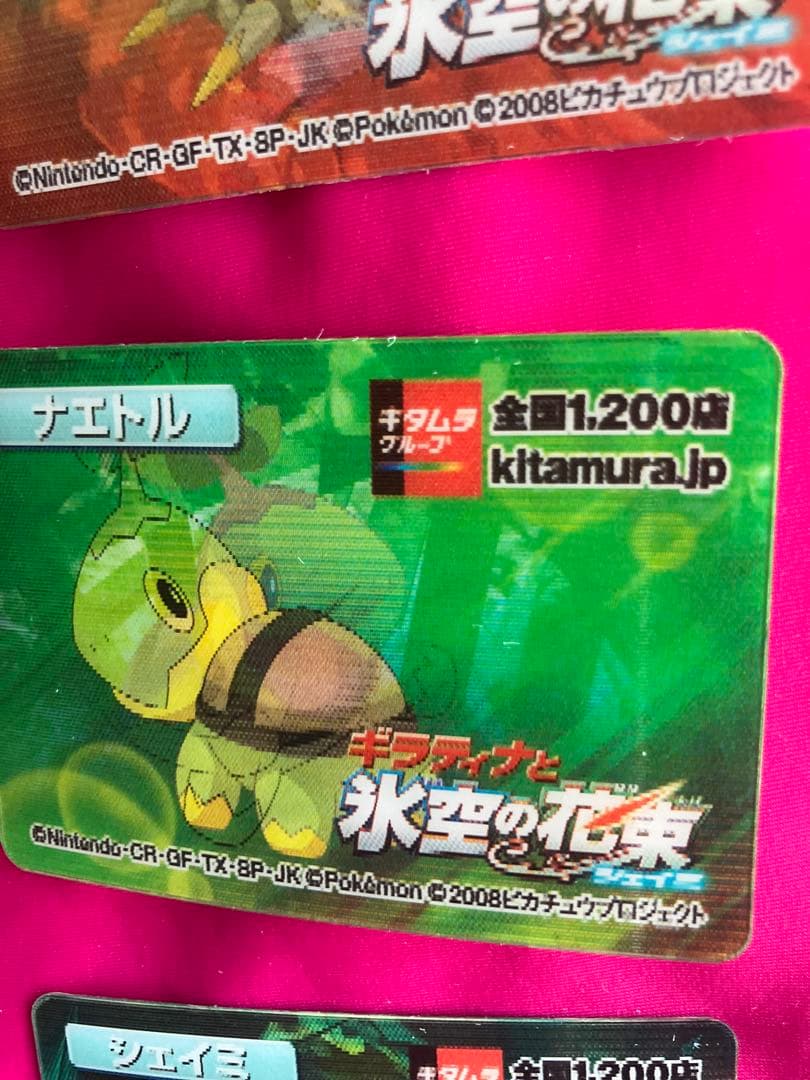 ポケモン 劇場版　氷空の花束3Dカード 10枚セット　2008 希少レア　新品❗️