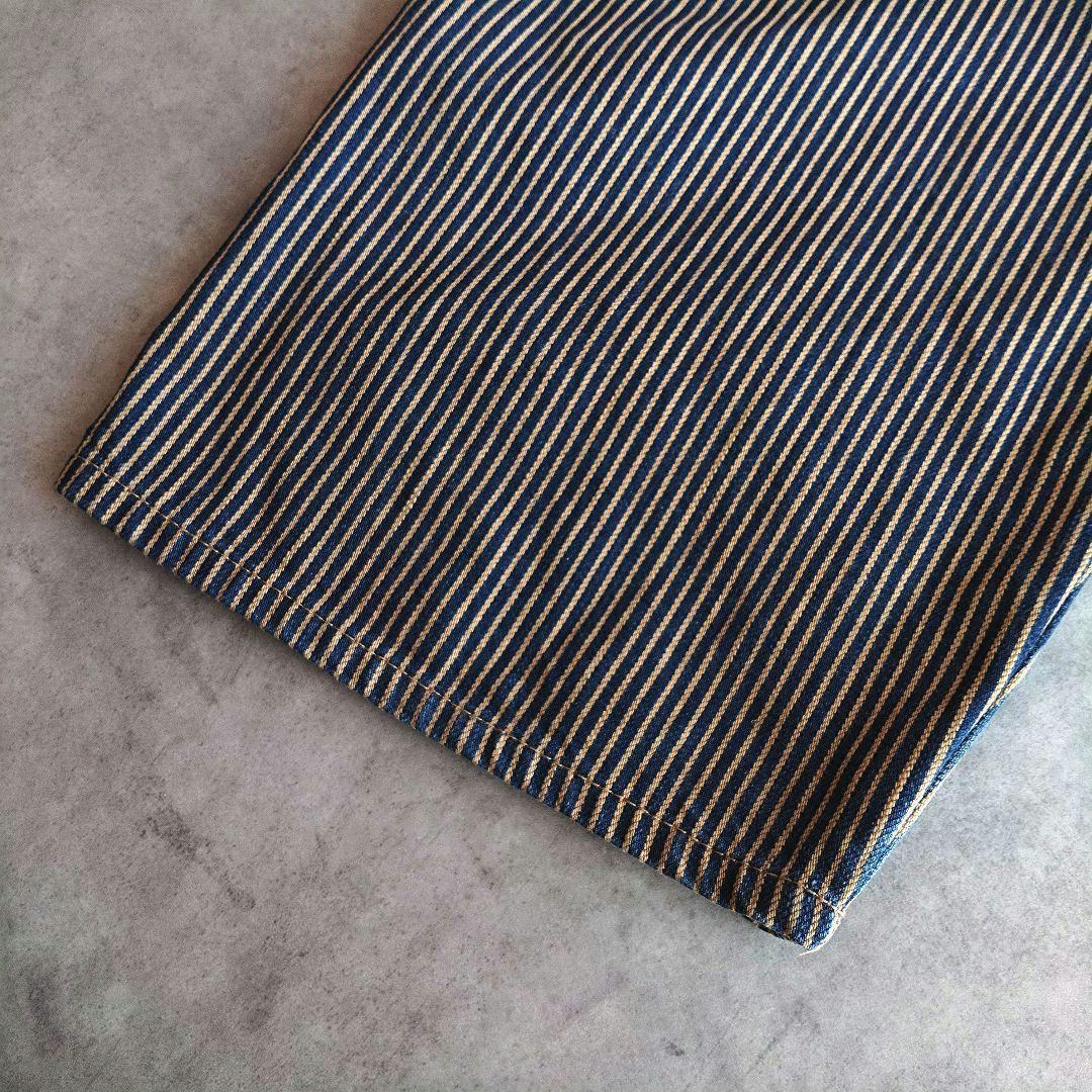 45R モンブラウンヒッコリーの908山ペインターパンツ ストライプ　28