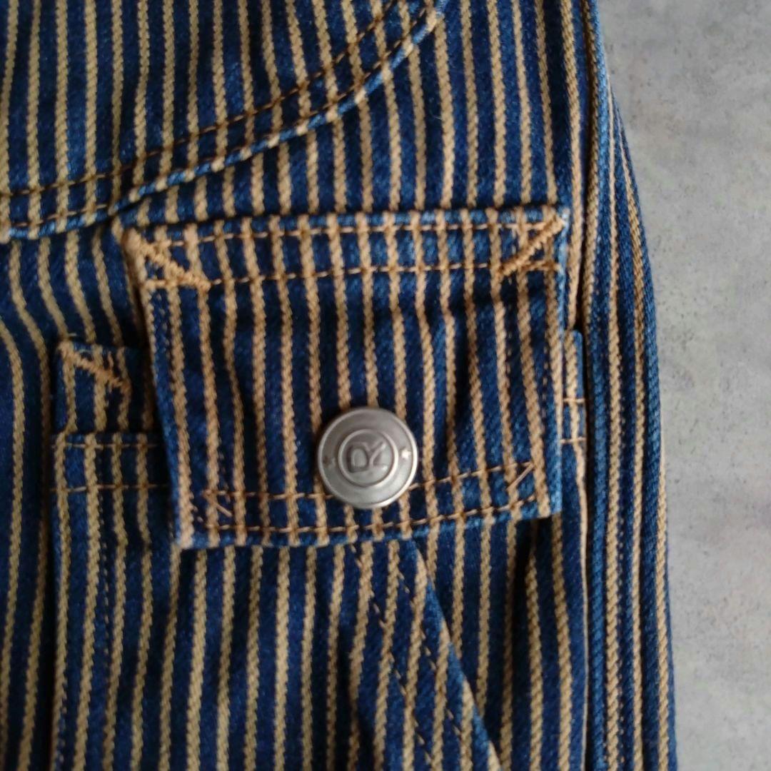 45R モンブラウンヒッコリーの908山ペインターパンツ ストライプ　28