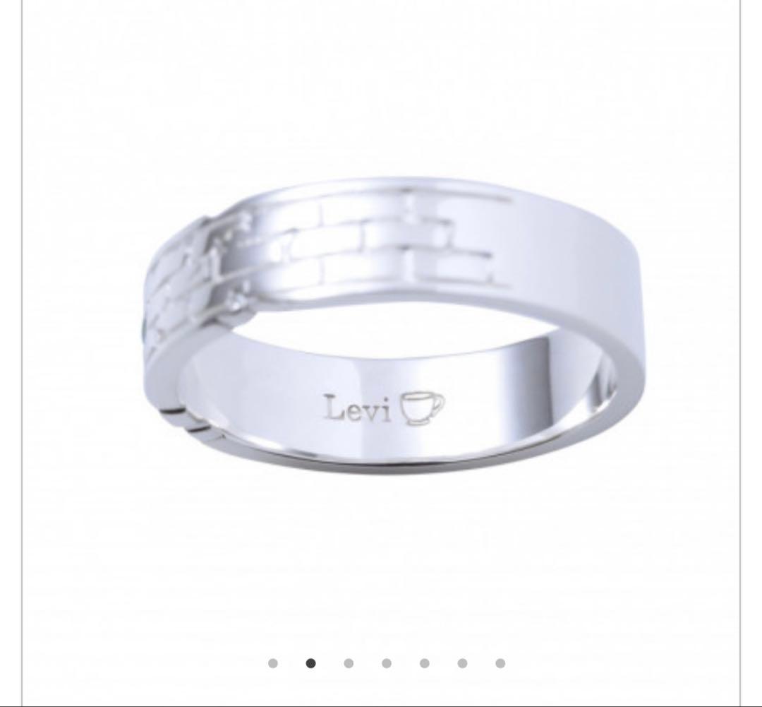 進撃の巨人　リヴァイ　シルバーリング