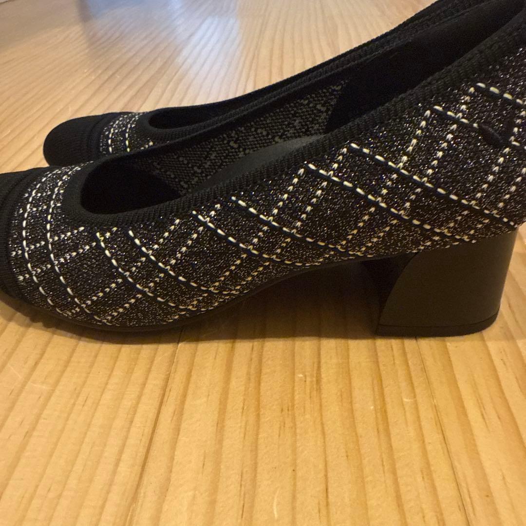 VIVAIA チェック柄 Julie Arch Pro ラウンドトゥ パンプス