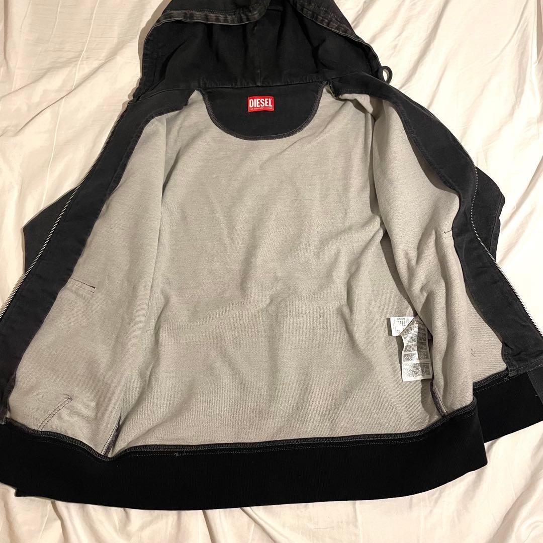 DIESEL D-GIR-NE A03938 069ZEジップアップパーカー M