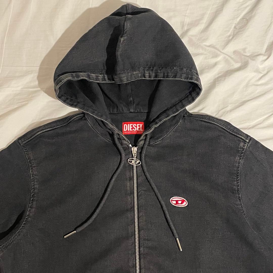 DIESEL D-GIR-NE A03938 069ZEジップアップパーカー M