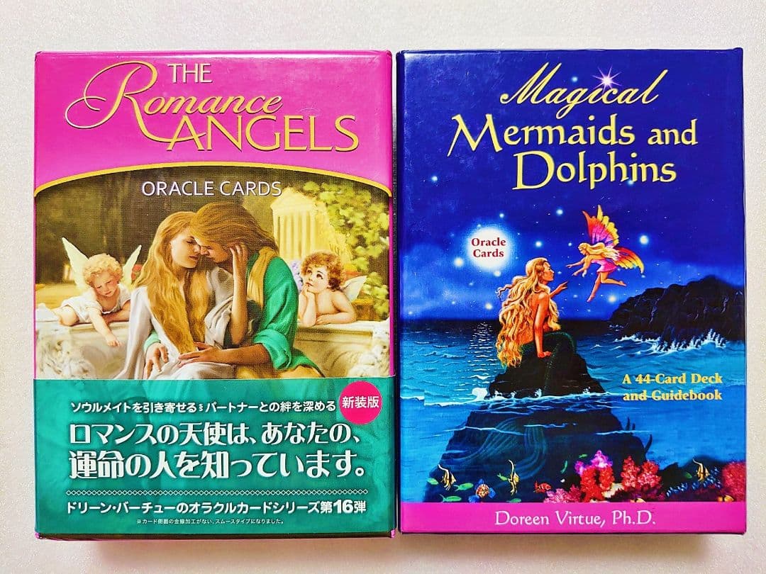 ロマンスエンジェルオラクルカード マーメイド&ドルフィンオラクルカード セット