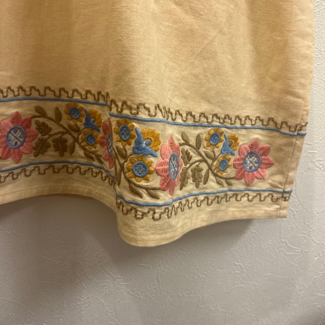 h*)様 URSINA EMBROIDERED PINAFORE 7-9y