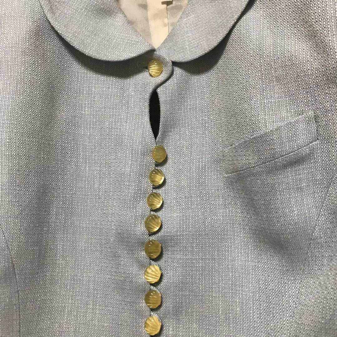 高級レディーススーツ春、夏　エレガントツーピース　セットアップ