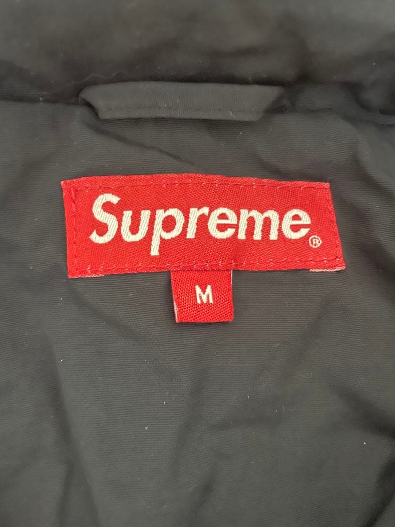 Supreme ブラック ナイロンジャケット Mサイズ
