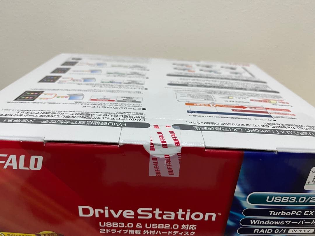 【新品未使用】BUFFALO 外付けHDD 6TB HD-WL6TU3/R1J