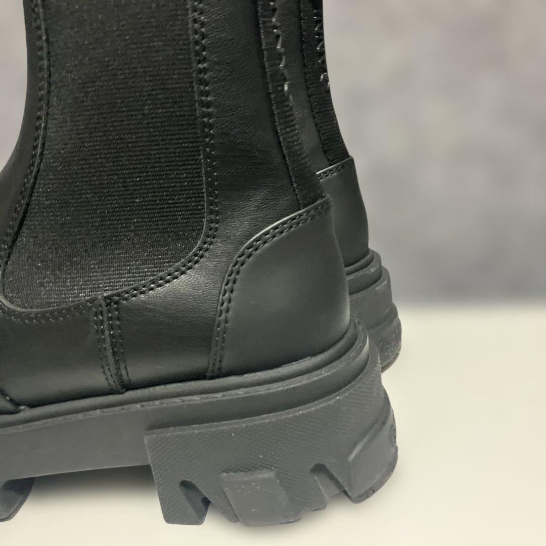 2025年　GANNI ガニー　サイドゴアブーツ　37