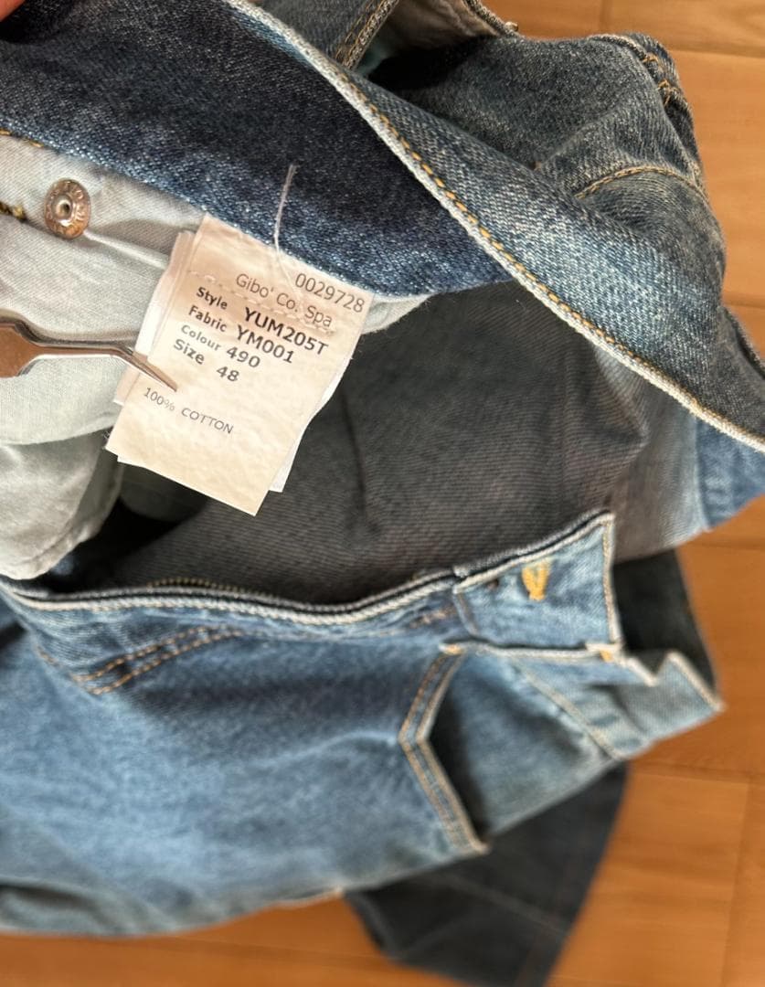 Hussein Chalayan本人期リベットデニムarchive 00s