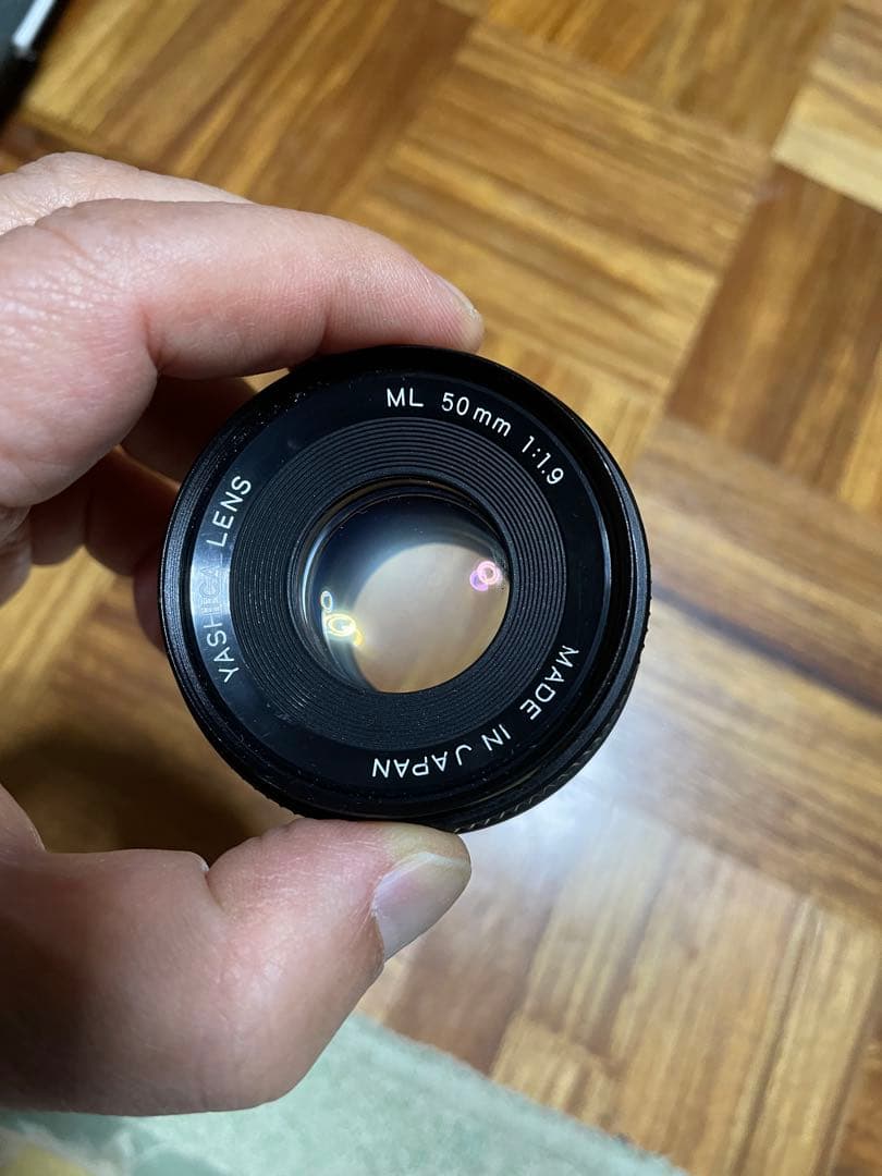 Yashica ML 50mm f/1.9 レンズ　ジャンク