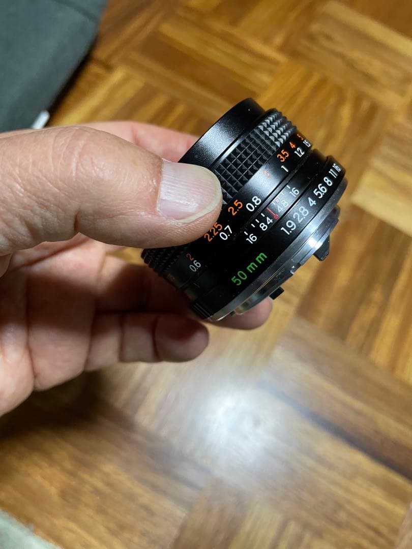 Yashica ML 50mm f/1.9 レンズ　ジャンク