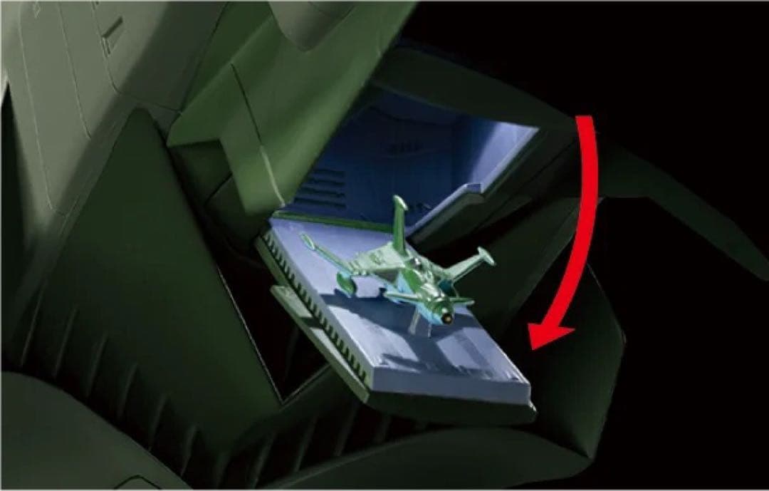 未組立アシェット アルカディア号 ダイキャストギミックモデルをつくる 1-125