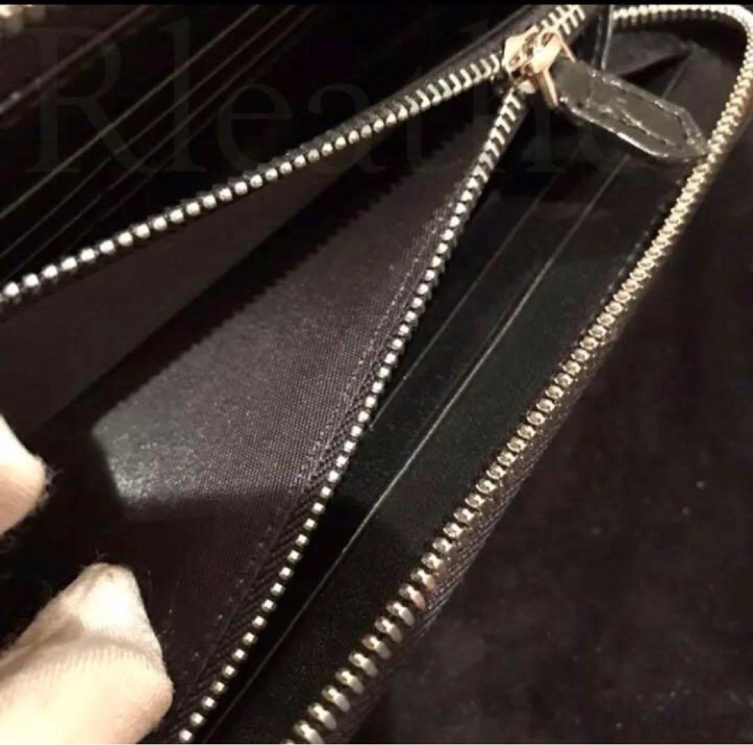 【クロコ1枚革】クロコダイル 長財布 サイフ メンズ ワニ革 レザー