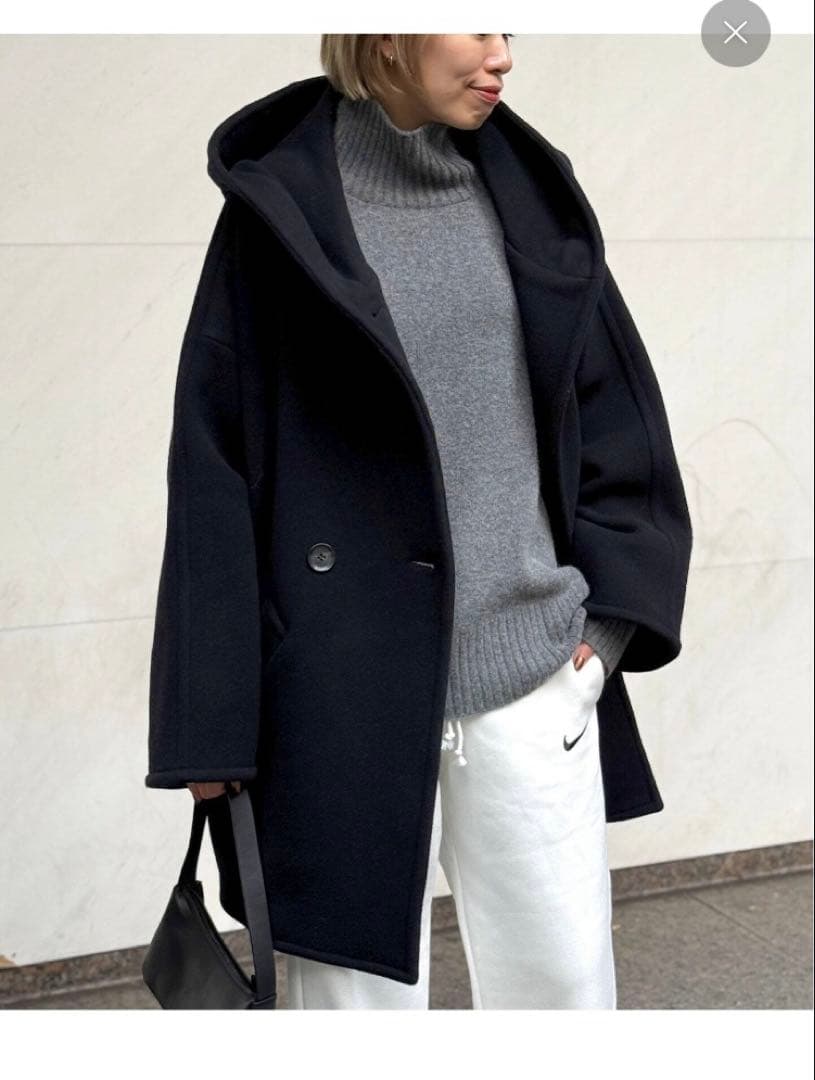 AP STUDIO ライトモッサオーバーフーデイーコート