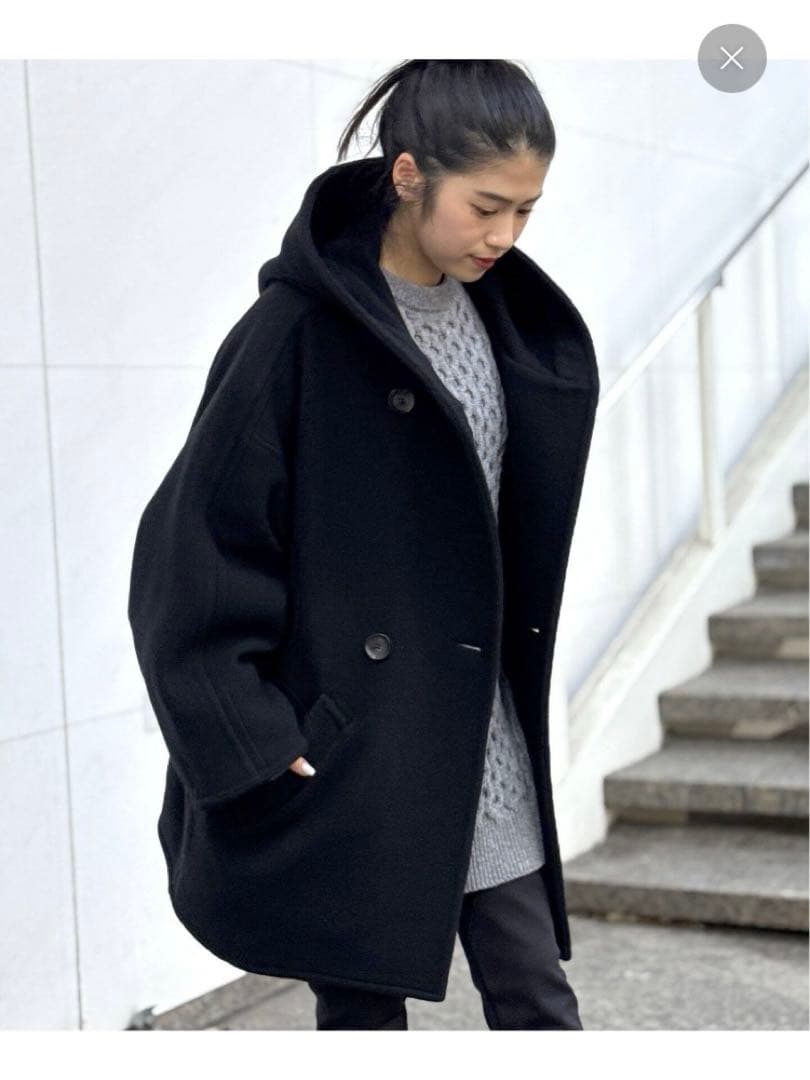 AP STUDIO ライトモッサオーバーフーデイーコート