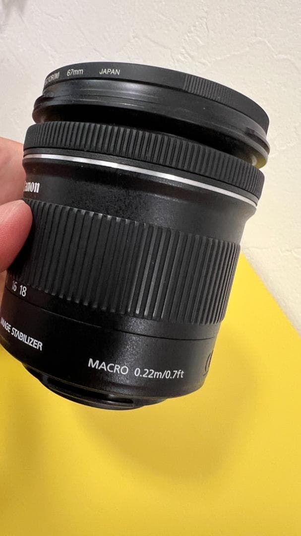 【美品・超広角】キャノンEF-Sレンズ 10-18mm