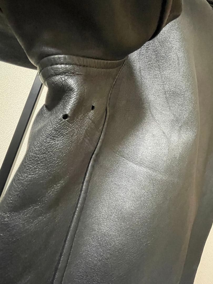 1970s フランス軍　レザーパイロットジャケット