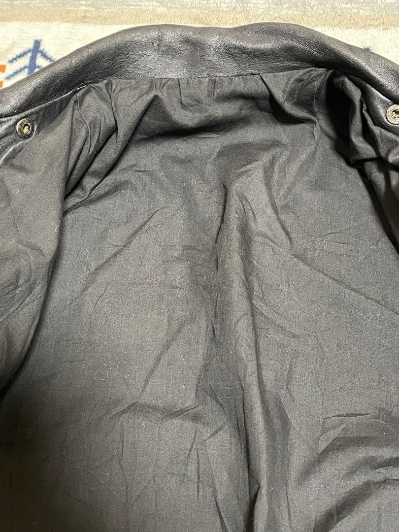 1970s フランス軍　レザーパイロットジャケット