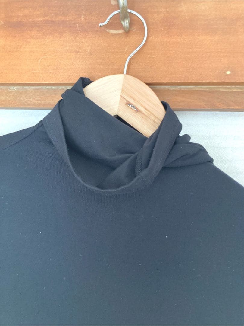 ANN DEMEULEMEESTER アシンメトリー　変形カットソー　黒　美品