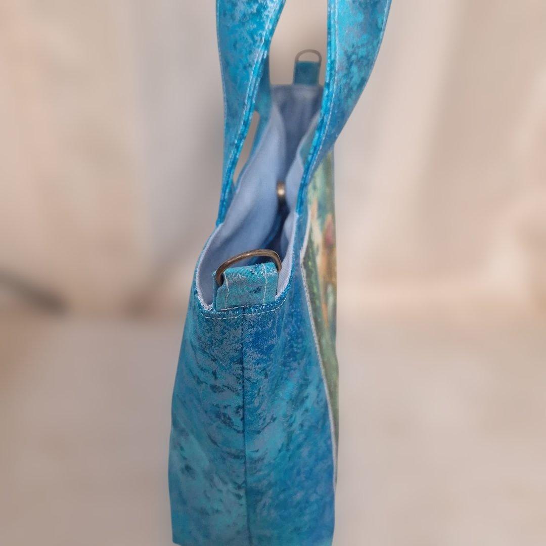 激レアパネル生地　ハンドメイド　布バスケット、ミニバッグ、