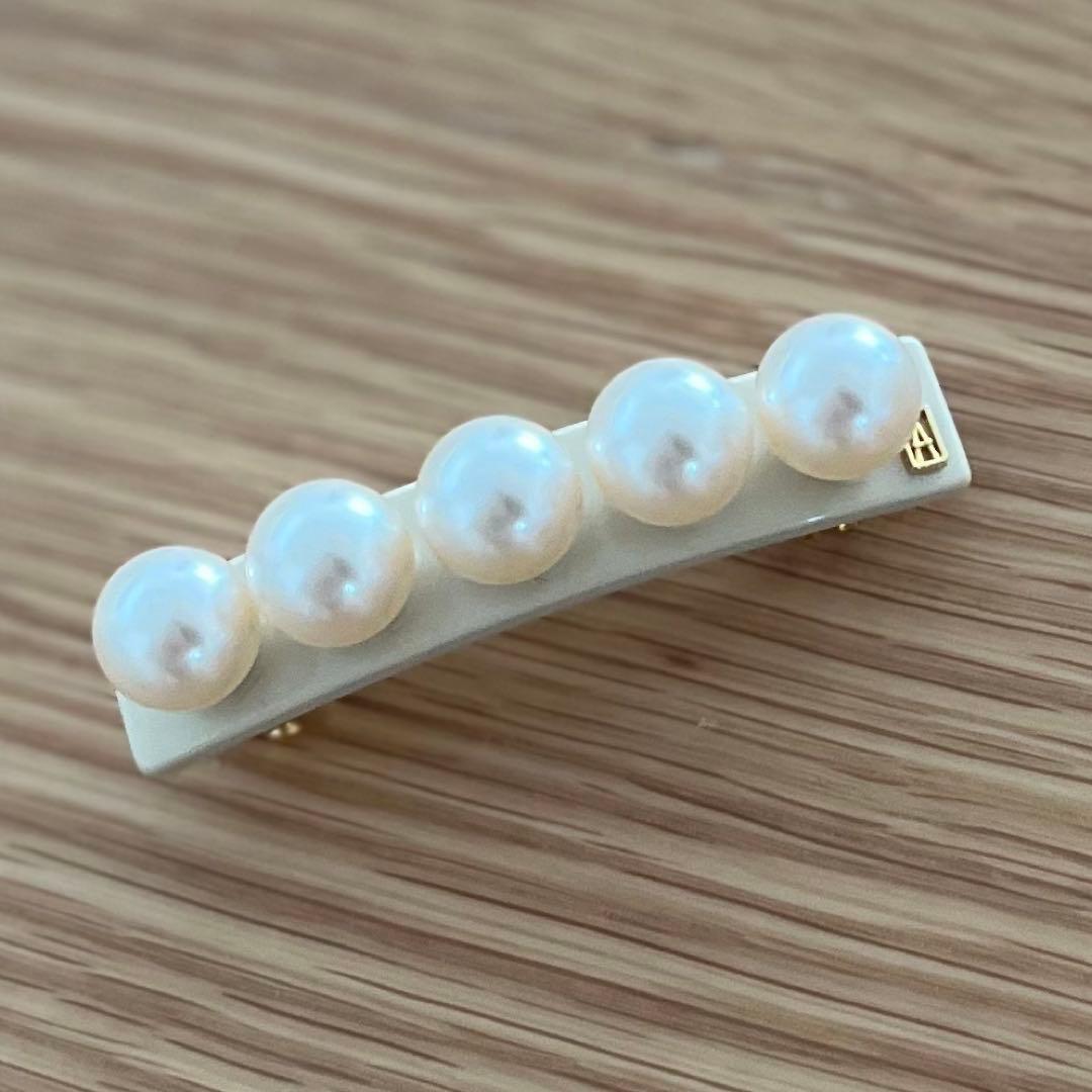 ALEXANDRE DE PARIS アレクサンドルドゥ パリ　バレッタ　パール