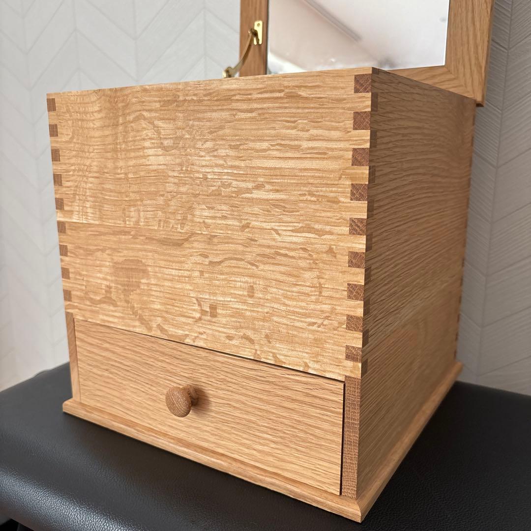 倉敷意匠 キナル別注 ならの化粧ボックス メイクボックス 化粧ボックス