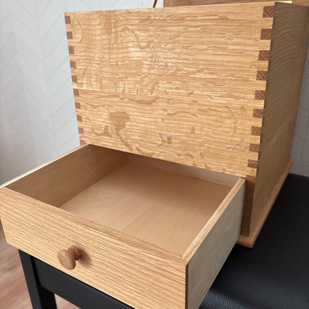 倉敷意匠 キナル別注 ならの化粧ボックス メイクボックス 化粧ボックス