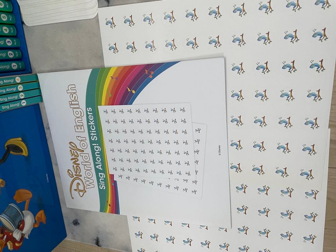 DWE ディズニー英語システム　シングアロングフルセット　Blu-ray 771