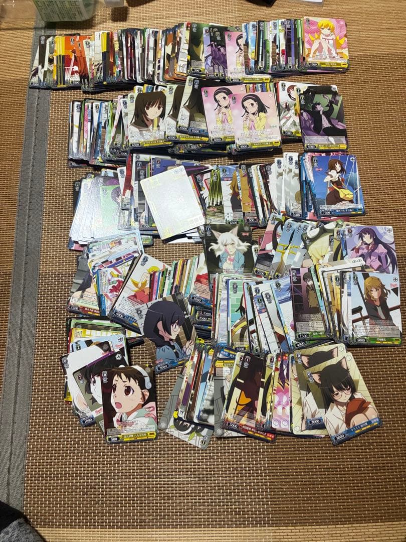 注意⚠️ みりぃ　ヴァイスシュバルツ　化物語　デッキ& パーツ