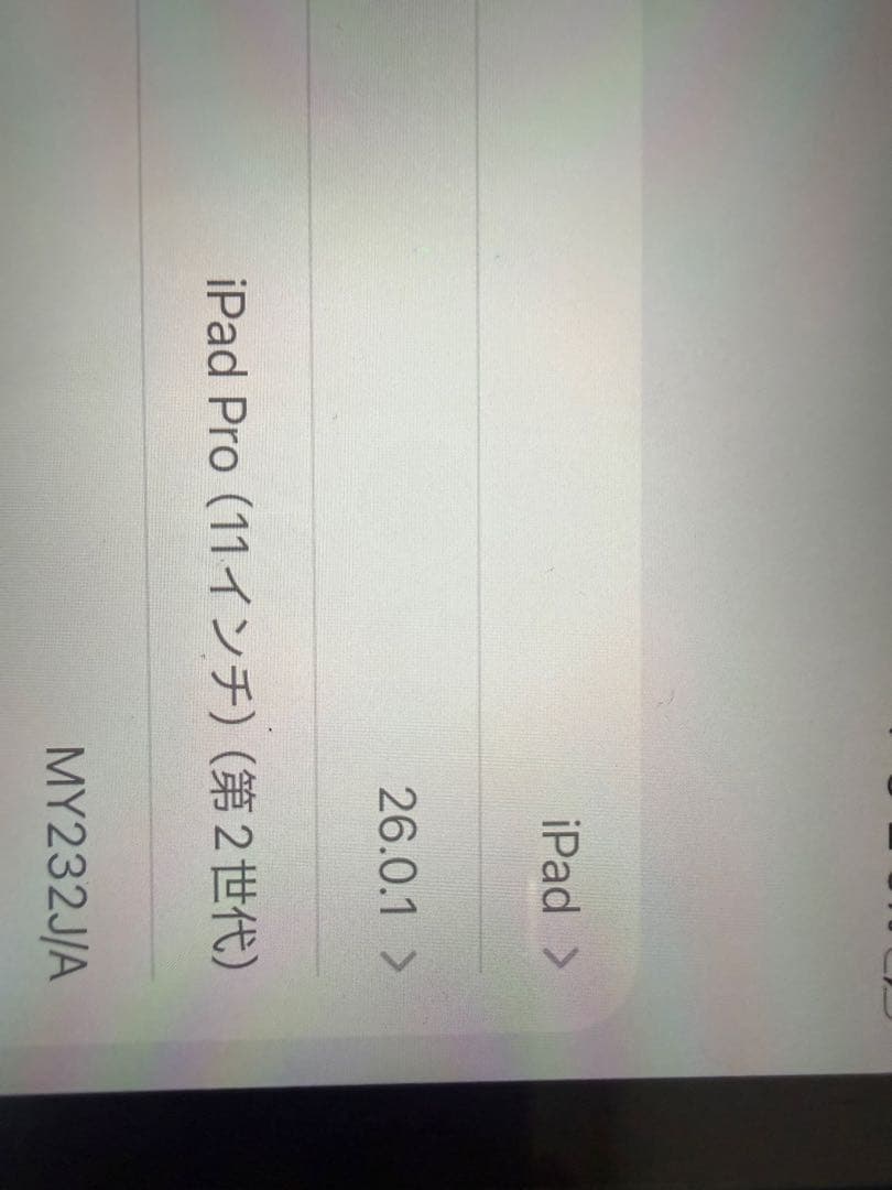 iPad pro 第2世代 128GB 11インチ